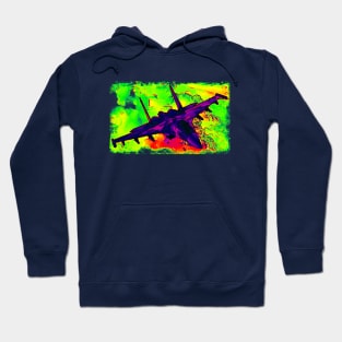 Aviation Fighter Jet Pop Hoodie